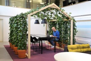 Estetik som funktion: Hur växtinredning kodar företagets varumärke |